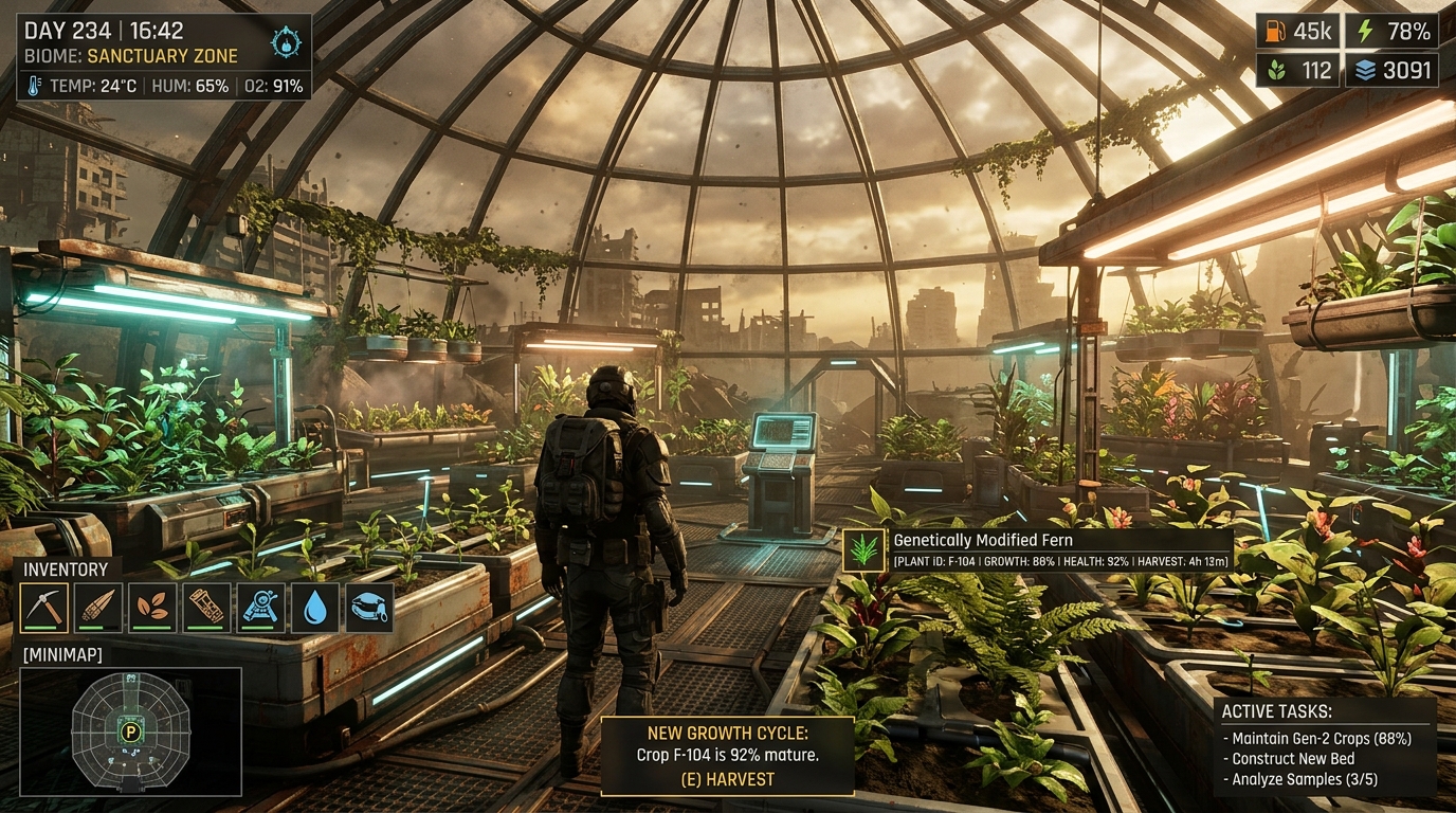 Plant Sanctuary Game